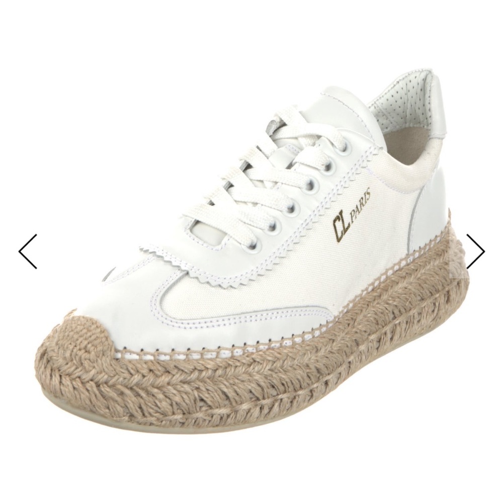 Christian Louboutin
Canvas Whipstitch Trim
Espadrille Sneakers - Picture 3 of 5